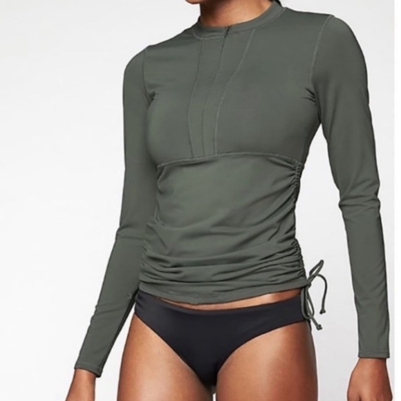 Athleta Tidal Ruched Rashguard - Picture 8 of 9
